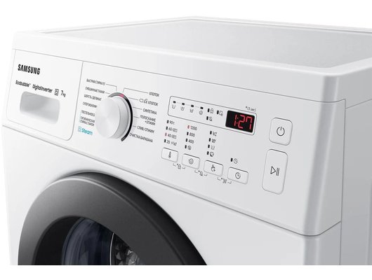 Стиральная машина Samsung WW70AG4S21VELD 7 кг инверторная с паром тихая